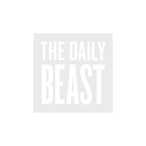 Logo of 'The Daily Beast' on a white background